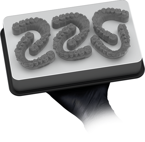 sprintray-pro2-Standard-platform-gray-dental-ortho-models