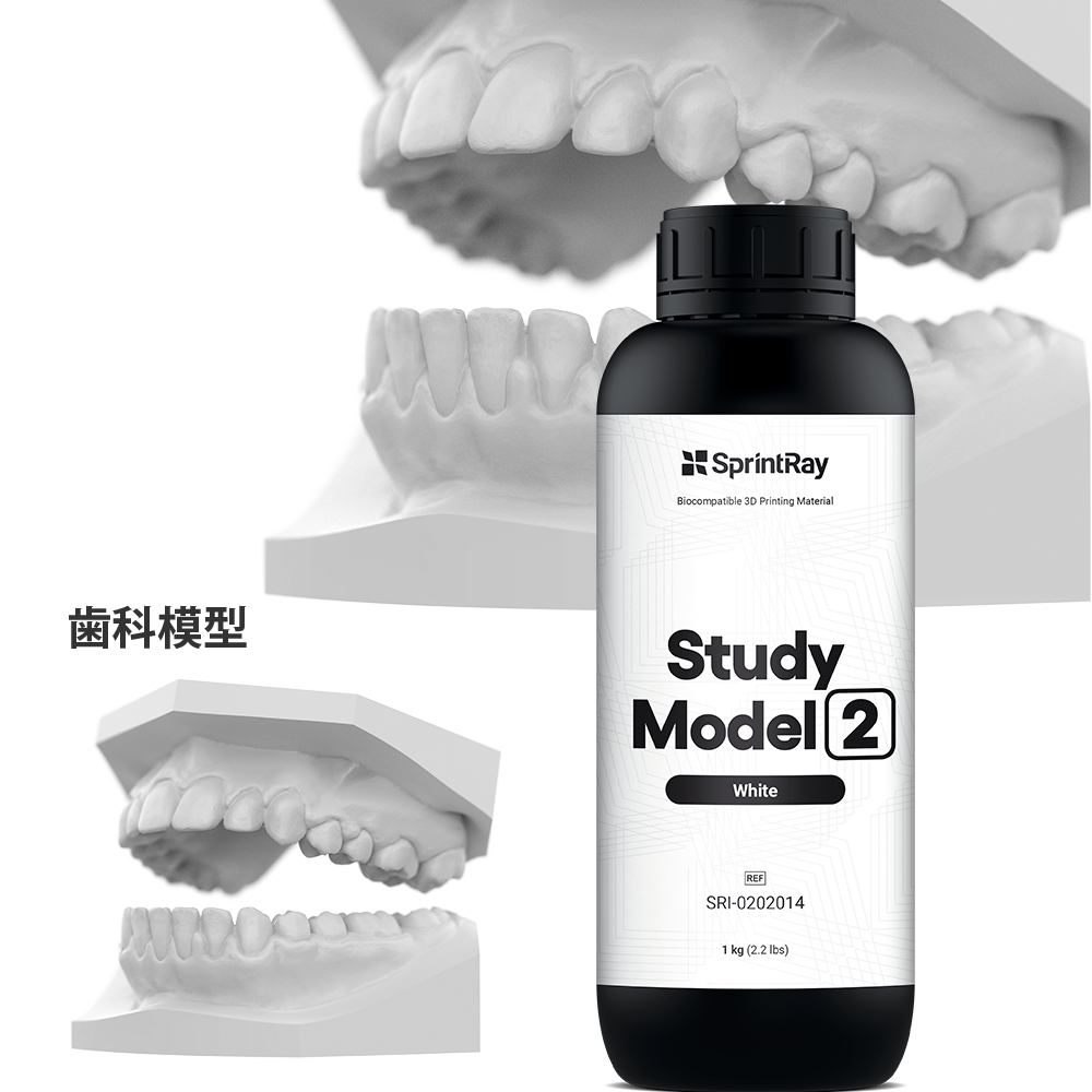 SprintRay Study Model White 2